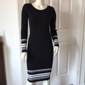 🍁4/$20🍁 Black Ribbed Bodycon Dress Size M